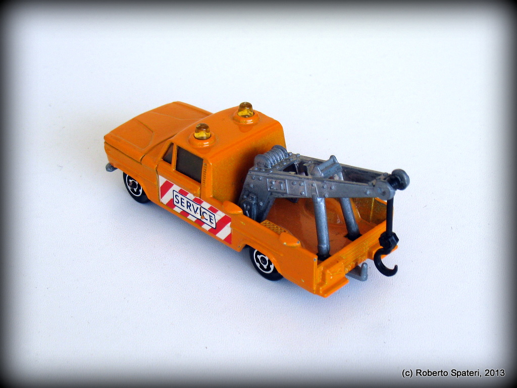 Majorette Dodge Depanneuse Tow Truck Wrecked (n.212)